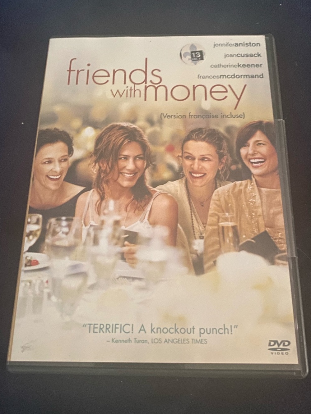 FRIENDS WITH MONEY DVD MOVIE - JENNIFER ANISTON JOAN CUSACK FRANCES McDORMAND